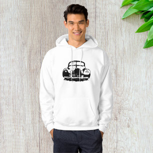 Moletom Retro Carro Mens Hoodie