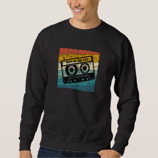 Moletom retro cassette 80s 90s vintage look sunset old sch