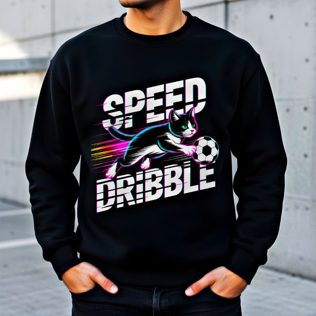 Moletom Retro Cat Soccer - Birthday Gift for Pet Lovers (Criador carregado)