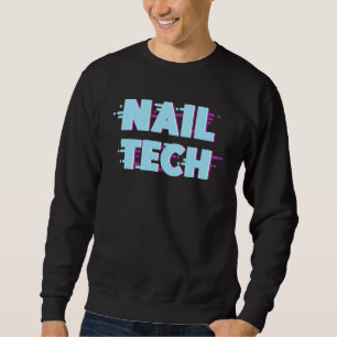 Moletom Retro de Falha Polonês de Trabalho Uniforme de Tec