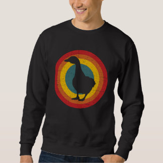 Moletom Retro Duck Farmer  Vintage Duck Farm Animal