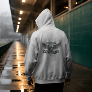 Moletom Retro Eagle Company Design Americano
