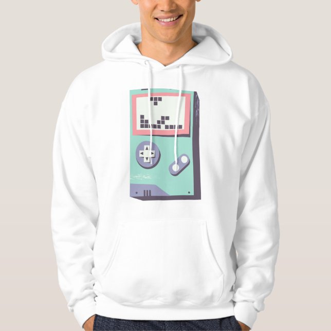 Moletom Retro Gameboy LEGO Pixel Art – Gamer Hoodie (Frente)