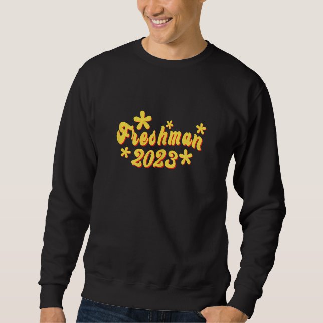 Moletom Retro Groovy Calouro 2023 Volta às Aulas (Frente)