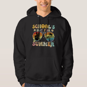 Moletom Retro Groovy School está Fora para Graduação no Ve