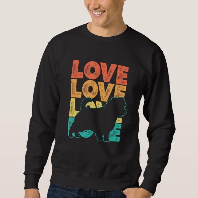 Moletom Retro I Love My Norfolk Terrier Dog Theme Design (Frente)