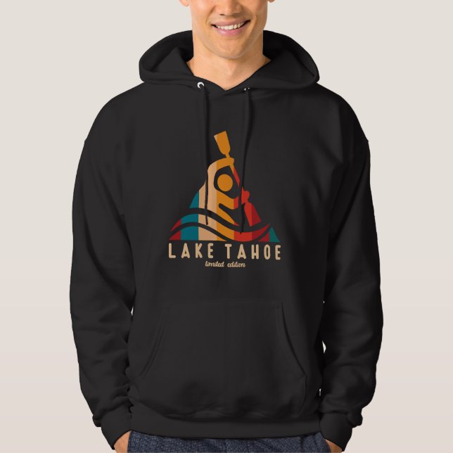 Moletom Retro Lake Tahoe Kayaking (Frente)