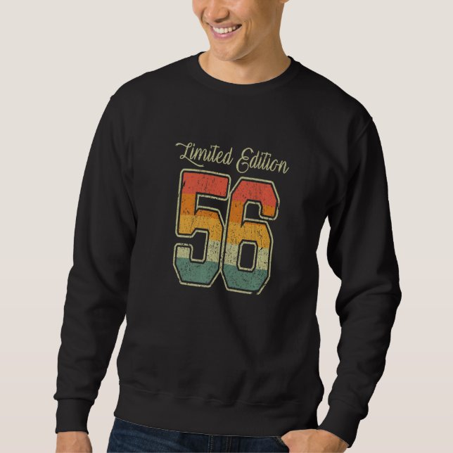 Moletom Retro Limited Edition 56 Vintage 1956 (Frente)