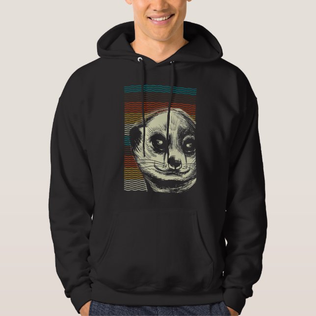 Moletom Retro Meerkat (Frente)