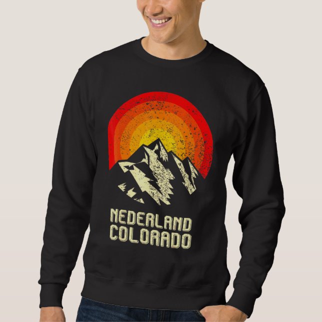 Moletom Retro Nederland Colorado (Frente)