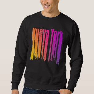 Moletom Retro Nueva York Novas Iorque mulheres k