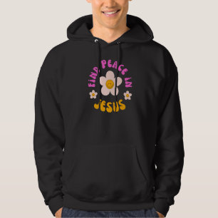 Moletom Retro Peace Vintage Jesus Freak dos anos 70