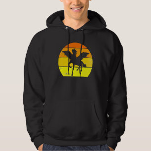Moletom Retro Pegasus Vintage Pegasus Silhouette Animal
