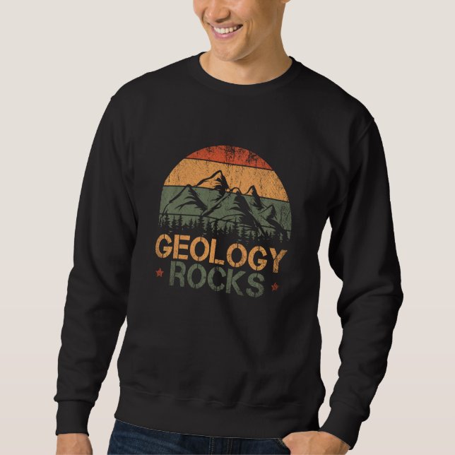 Moletom Retro Rock Science Paleontology Geology (Frente)