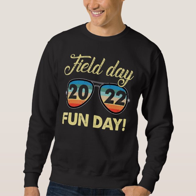 Moletom Retro Sunglass Field Day 2022 Professor Student Su (Frente)