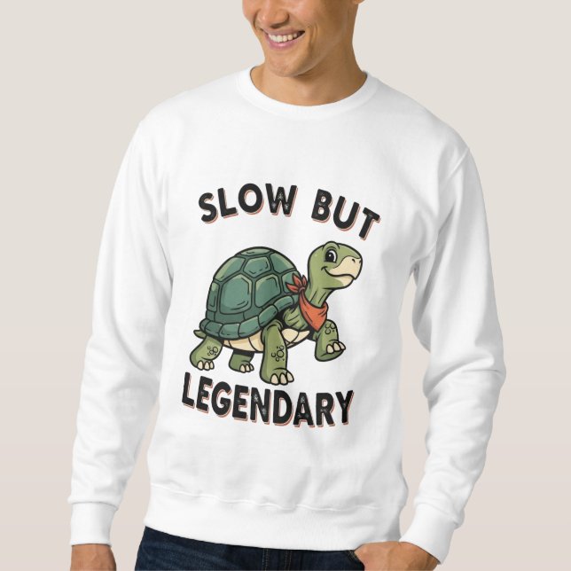 Moletom Retro Turtle Legendary Pace Men’s Sweatshirt (Frente)
