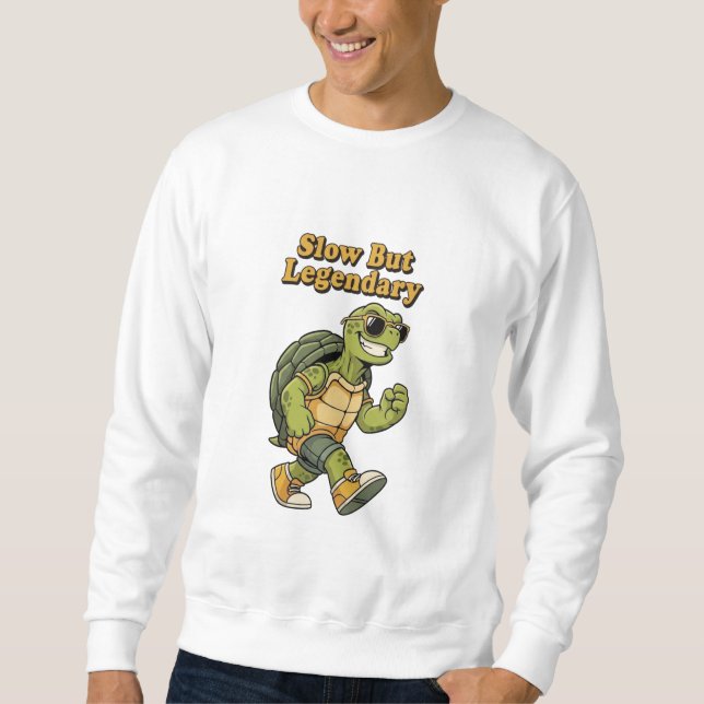 Moletom Retro Turtle Steady Legend Men’s Sweatshirt (Frente)