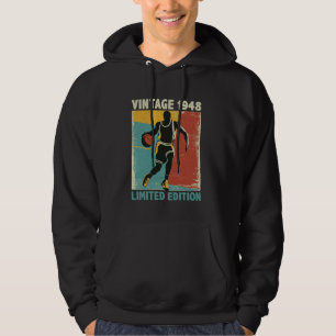 Moletom Retro Vintage 1948 Basball Lover Limited Edition