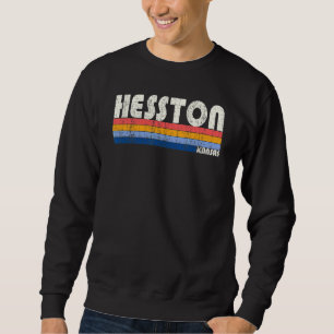 Moletom Retro Vintage 70 e 80 Estilo Hesston Kansas