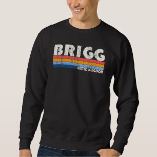 Moletom Retro Vintage 70s 80s Style Brigg Reino Unido