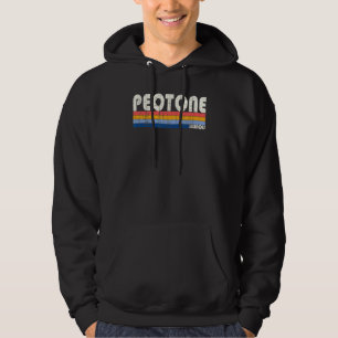 Moletom Retro Vintage 70s Estilo 80s - Peotone Illinois