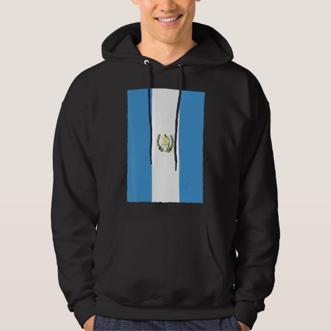 Moletom Retro Vintage - Bandeira Nacional Guatemala (Frente)