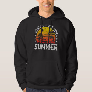 Moletom Retro Vintage Style Summer School está Fora no Ver