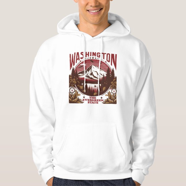 Moletom Retro Washington (Frente)