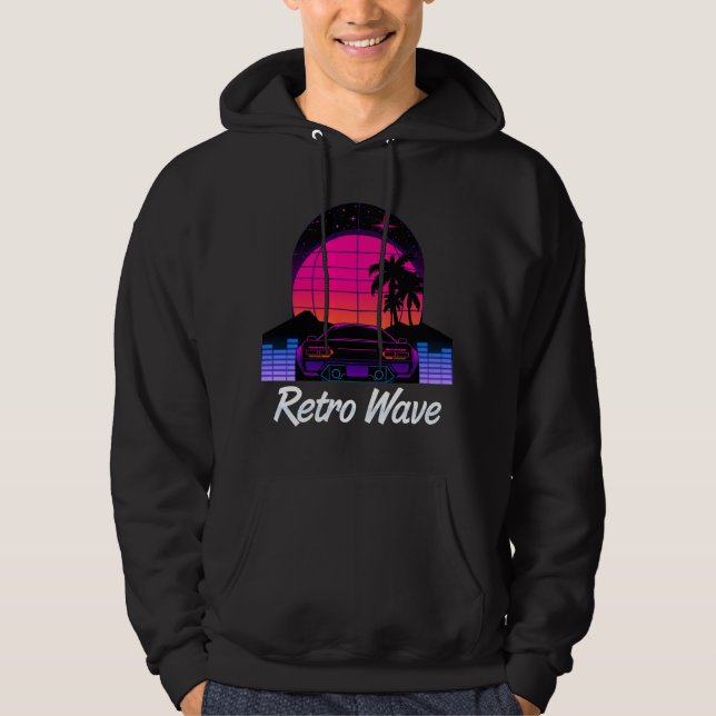 Moletom “Retro Wave” Hoodie (Frente)