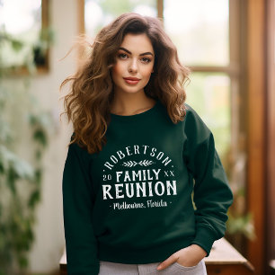 Moletom Reunião Familiar Personalizada Moderna Russa
