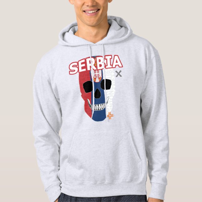 Moletom REUNIÕES Sérvia sudadera con capucha B2 (Frente)