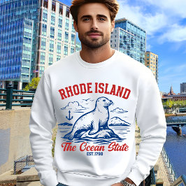 Moletom Rhode Island Coastal Wildlife Souvenir