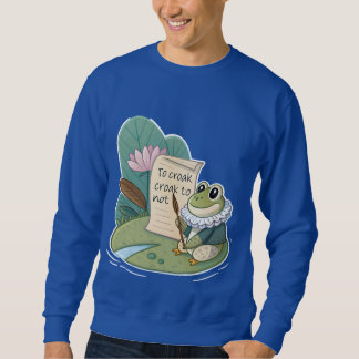 Moletom Ribbit como uma barba: Sapo renascentista mestre e