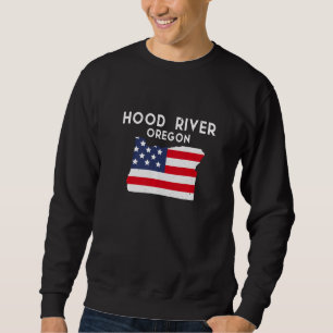 Moletom Rio Hood Oregon EUA Estado América Viagem Oregoni