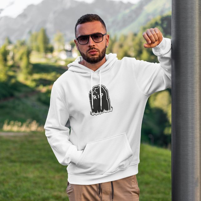 Moletom RIP Tombstone Mens Hoodie (Criador carregado)