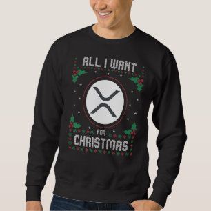 Moletom Ripple Xrp Christmas Crypto Sweater Tudo O Que Que