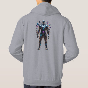 Moletom Robô futurístico do Cybernetic Warrior Hoodie