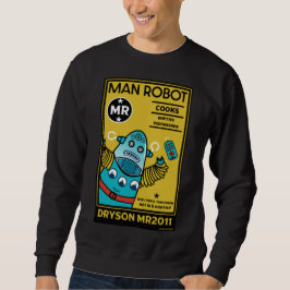 Moletom Robô Oferece Presentes Para Camisas-T De Homens E