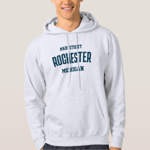 Moletom Rochester Michigan Printed Hoodie