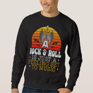Moletom Rock And Roll É Apenas Um Sentimento Para Definir