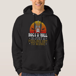 Moletom Rock And Roll É Apenas Um Sentimento Para Definir