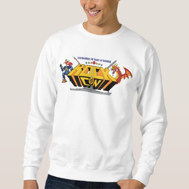 Moletom Rock-Con 50 Sweatshirt (Frente)