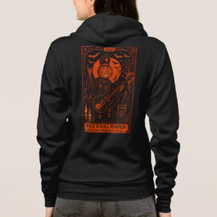 Moletom Rock 'N Roll Pumpkin Tarot Card Unisex