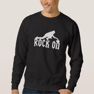 Moletom Rock On Curler Stone Broom Sweing Ice Cu