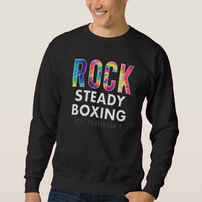 Moletom Rock Steady Boxing Hippie Tie Dye NOVO (Frente)