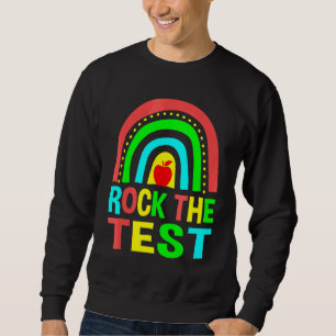 Moletom Rock The Test Day Teacher Testando Fsa Staar Exam
