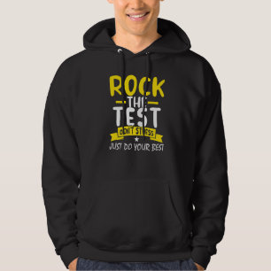 Moletom Rock the Test Não Stress Apenas faça seu melhor tr