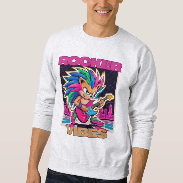 Moletom Rocker Hedgehog (Frente)