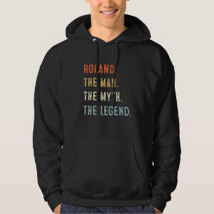 Moletom Roland The Man Myth Legend Fatheru2019s Day Papa