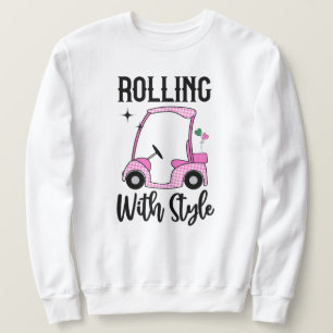 Moletom Rolando com Estilo   Carrinho de Golfe Engraçado